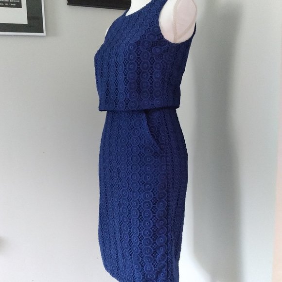 J.Crew Lace Sheath Dress With Pockets NWOT - Picture 4 of 7